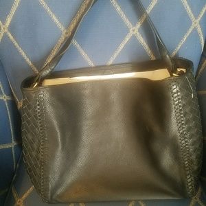 NEW $340 Black Cole Haan Dillan Hobo Bag